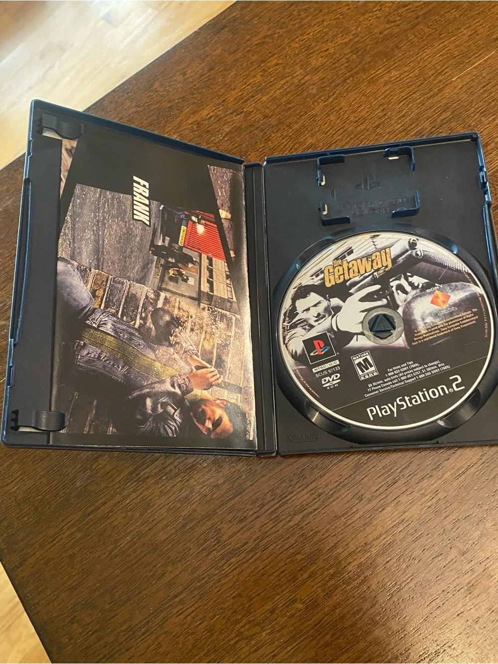Sony PlayStation 2 The Getaway (black, yellow)